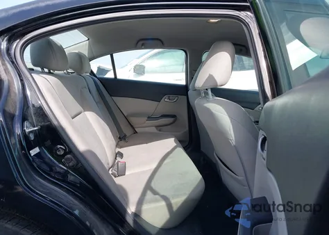 2013 Honda Civic Lx из США, поврежденный, VIN 2HGFB2F56DH514151